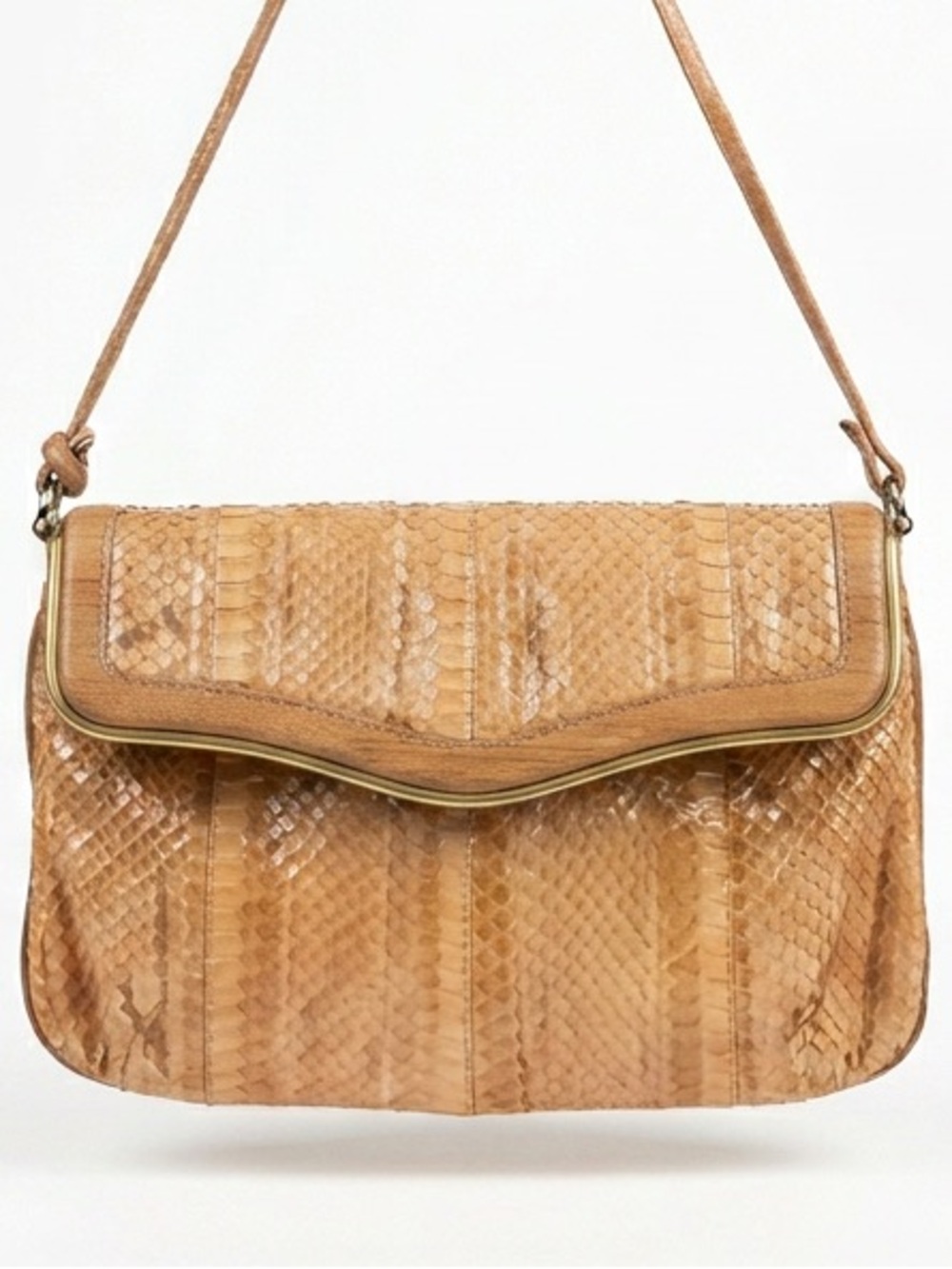 Vintage 70s snakeskin purse - Picture 2 of 16